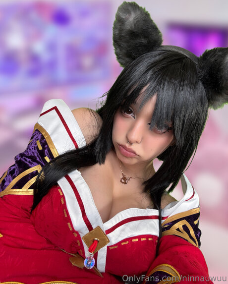 Nacktes geleaktes OnlyFans-Foto von Ninnauwuu