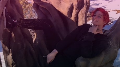 Nacktes geleaktes OnlyFans-Foto von Halfelf Girlfriend