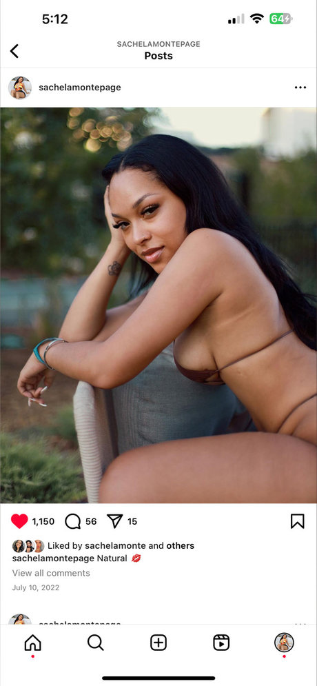 Nacktes geleaktes OnlyFans-Foto von  Sache Lamonte 2